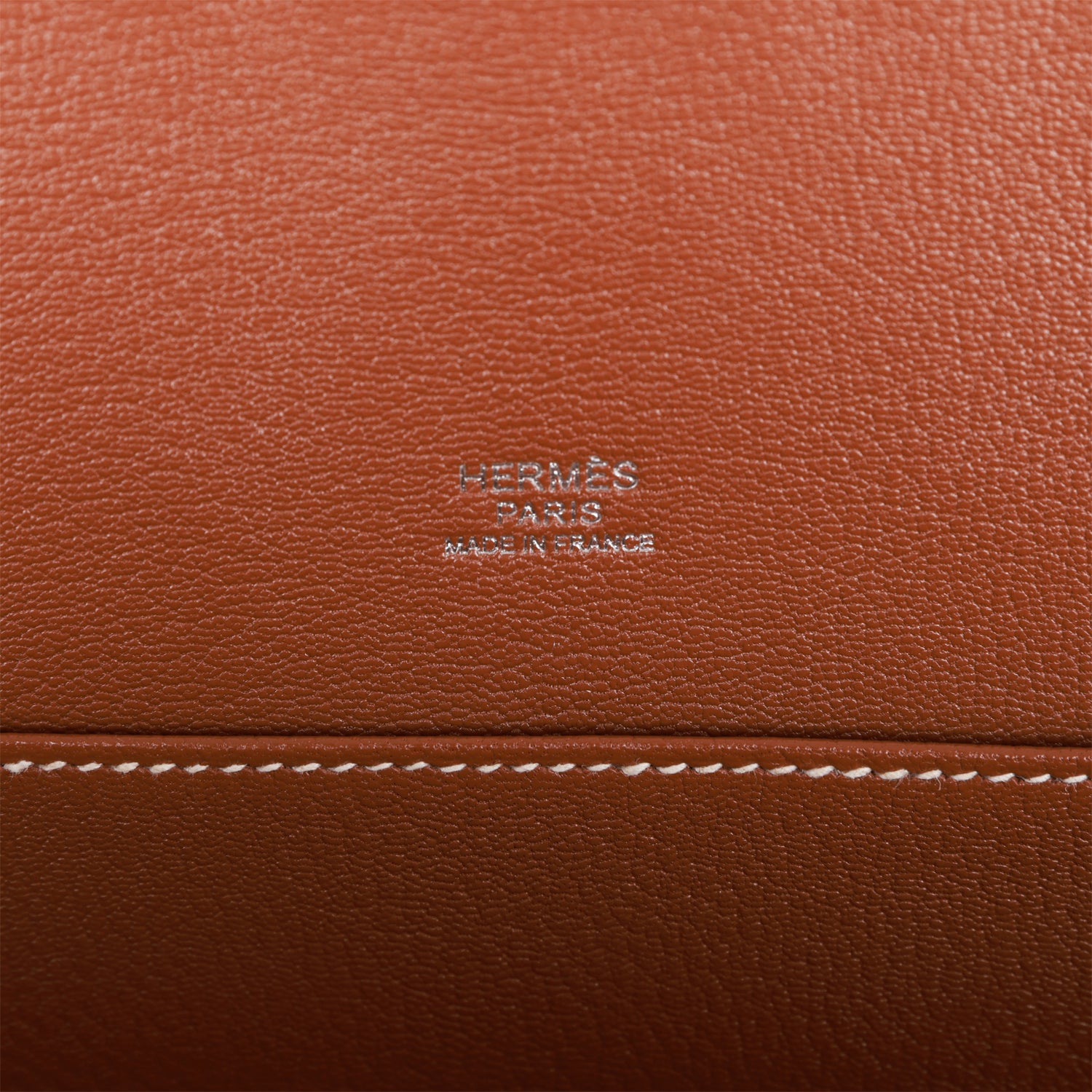 Hermes Picnic Kelly 35 Fauve Barenia Palladium Hardware