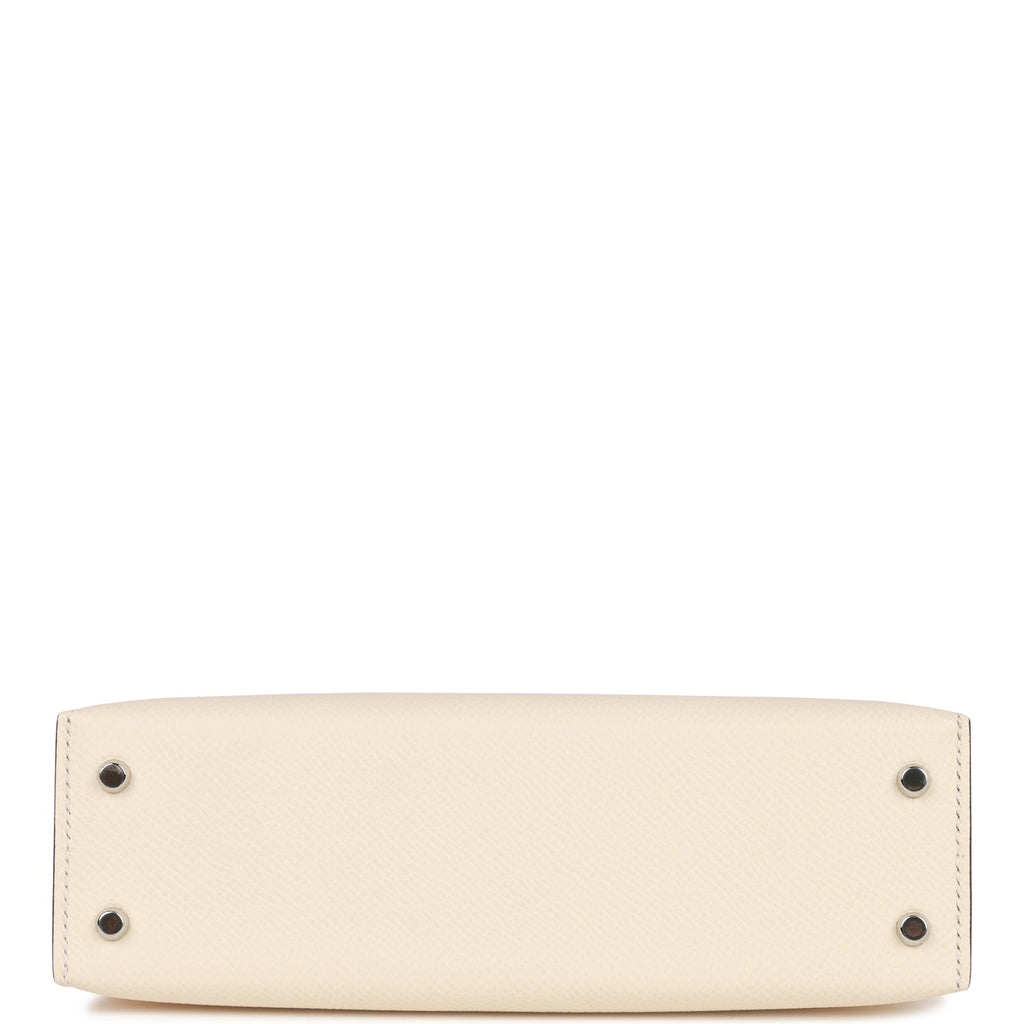 Hermes Kelly Sellier 20 Nata Epsom Palladium Hardware