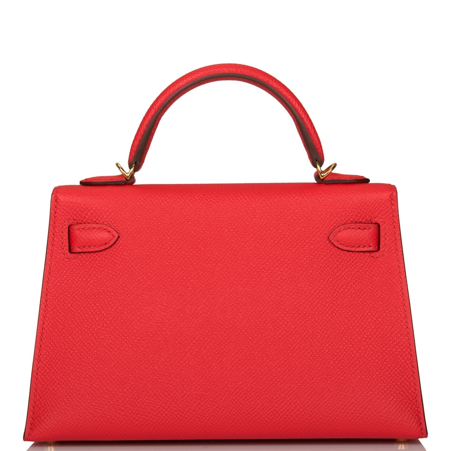 Hermes Kelly Sellier 20 Rouge de Coeur Epsom Gold Hardware Payment MR