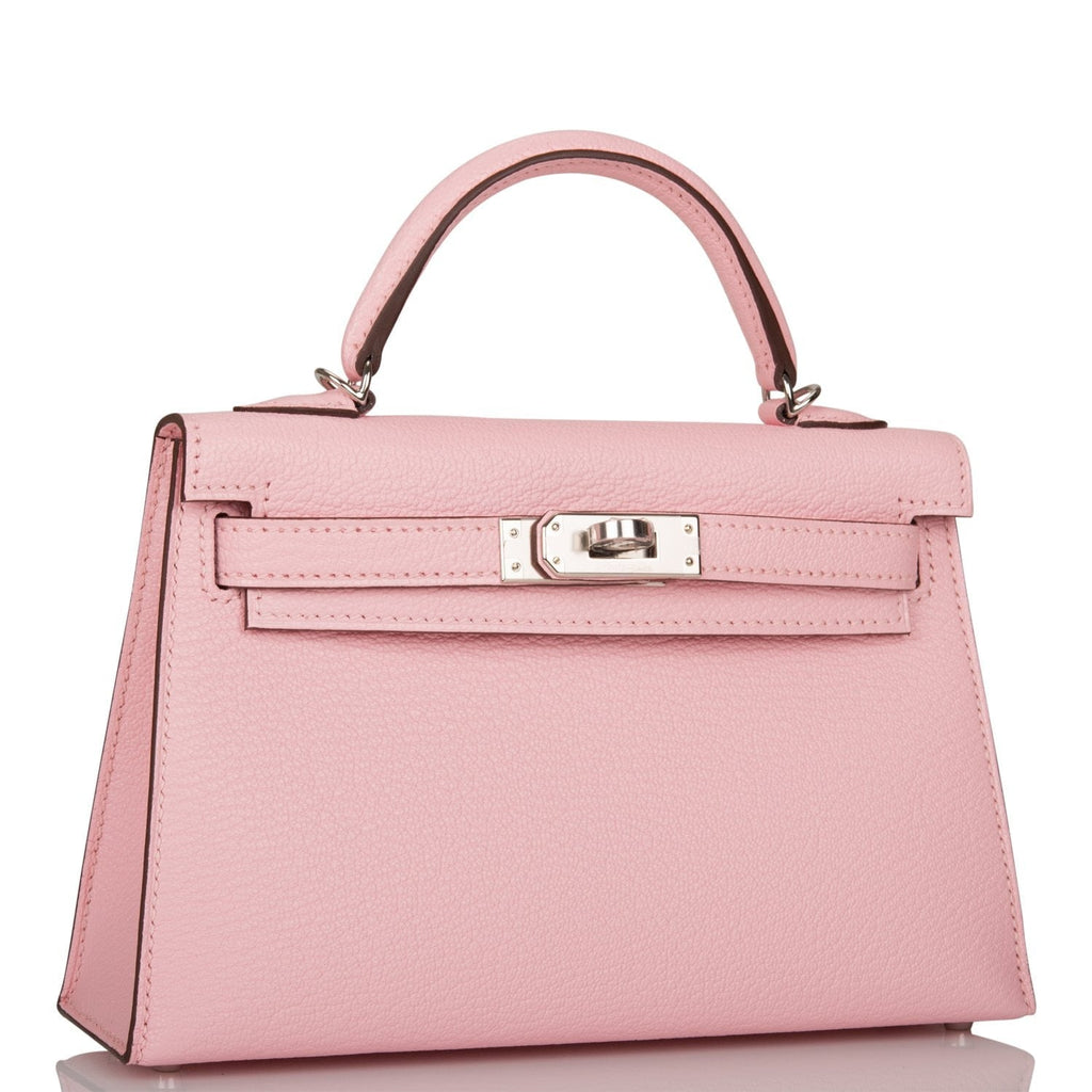 Hermes Kelly Sellier 20 Rose Sakura Chevre Palladium Hardware - Payment 2 Jennifer Chan