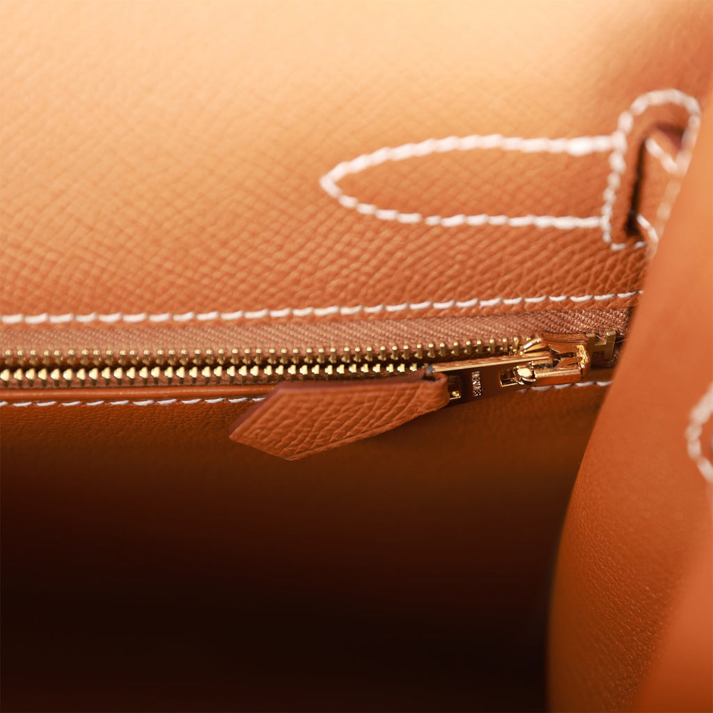 Hermes Kelly Sellier 32 Gold Epsom Gold Hardware Payment 1