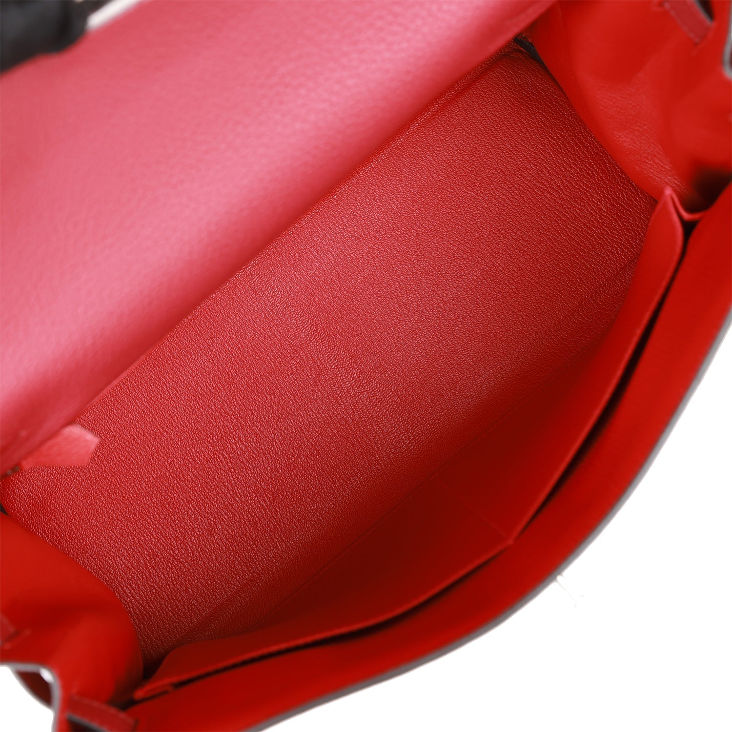 Hermes Special Order (HSS) Kelly Retourne 35 Rouge Grenat Verso Togo Palladium Hardware