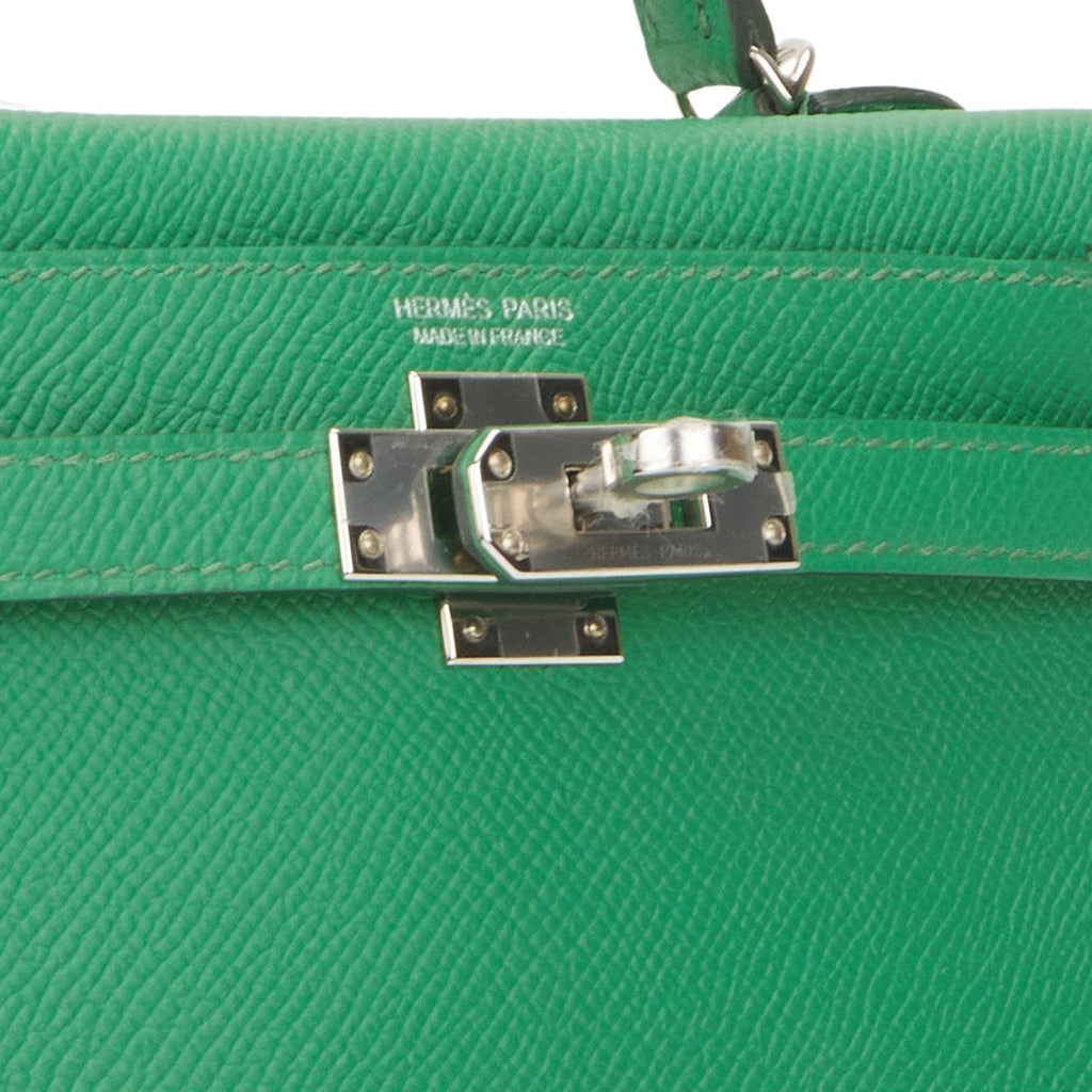 Hermes Kelly Sellier 20 Cactus Verso Epsom Palladium Hardware Payment 2
