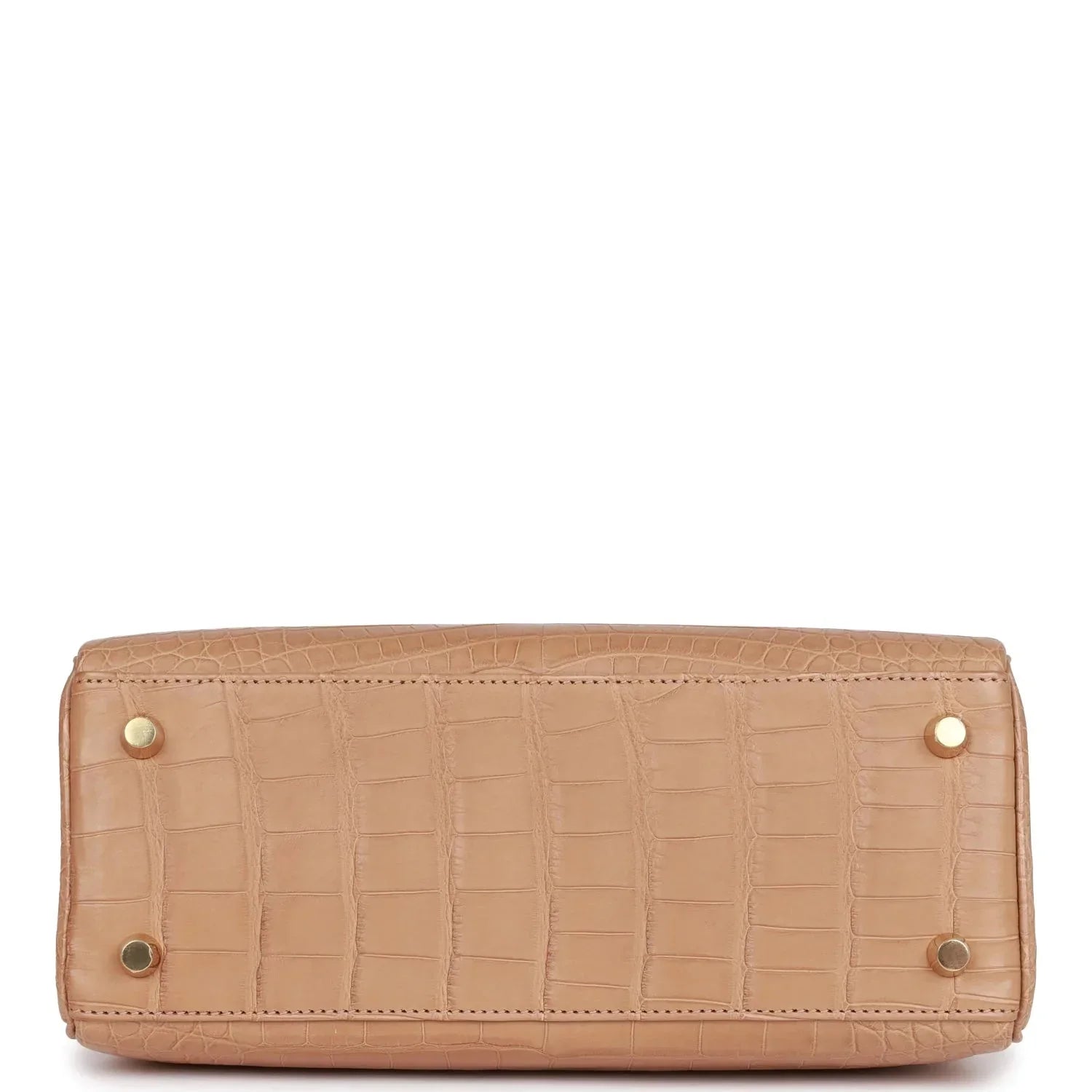 Hermes Kelly Retourne 25 Chai Matte Alligator Gold Hardware Deposit 5