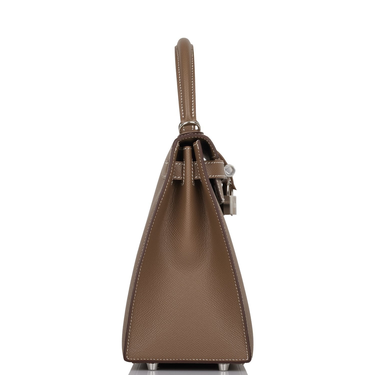 Hermes Kelly Sellier 28 Etoupe Epsom Palladium Hardware Payment 1 for PE