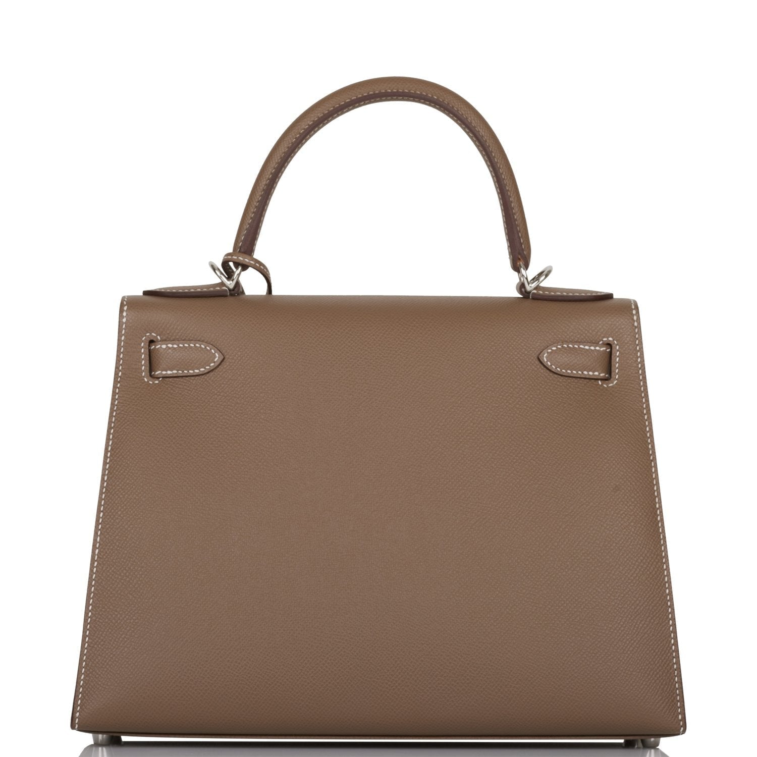 Hermes Kelly Sellier 28 Etoupe Epsom Palladium Hardware Payment 1 for PE