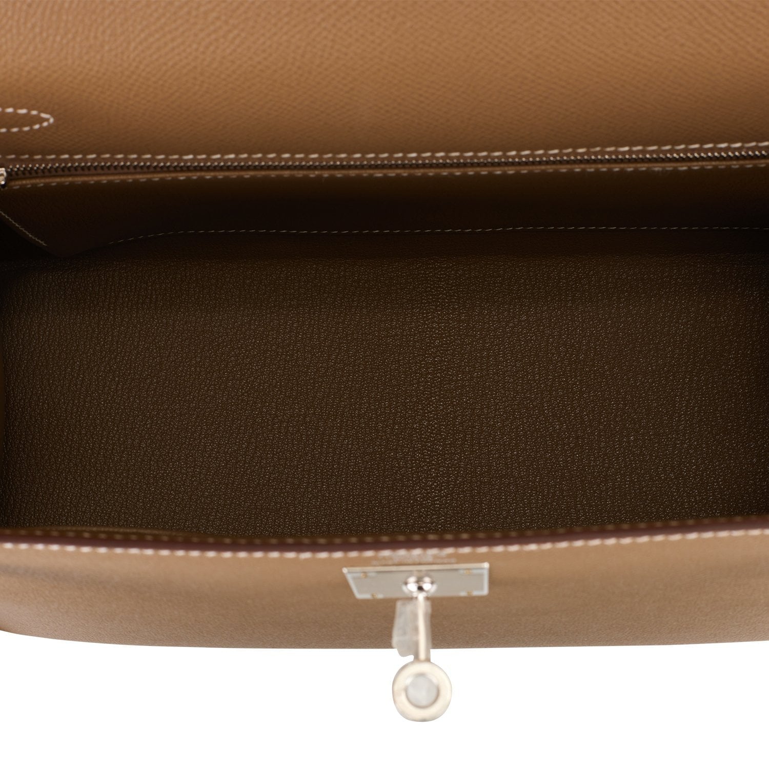 Hermes Kelly Sellier 28 Etoupe Epsom Palladium Hardware Payment 1 for PE