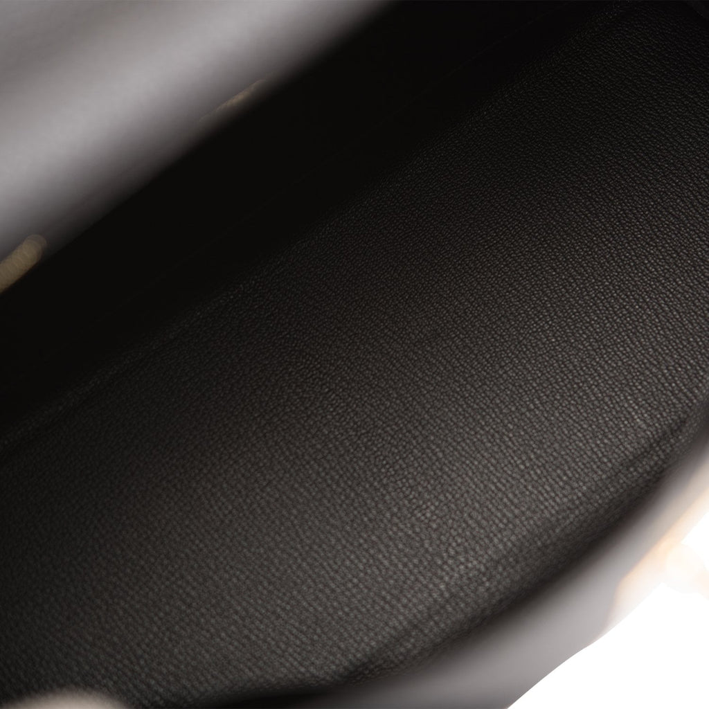 Hermes Black Togo Retourne Kelly 35cm Gold Hardware