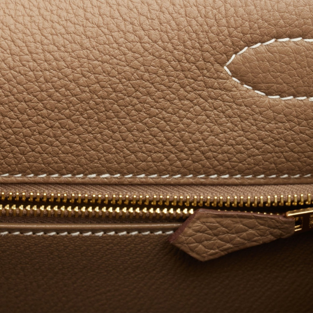 Hermes Kelly Retourne 28 Etoupe Togo Gold Hardware