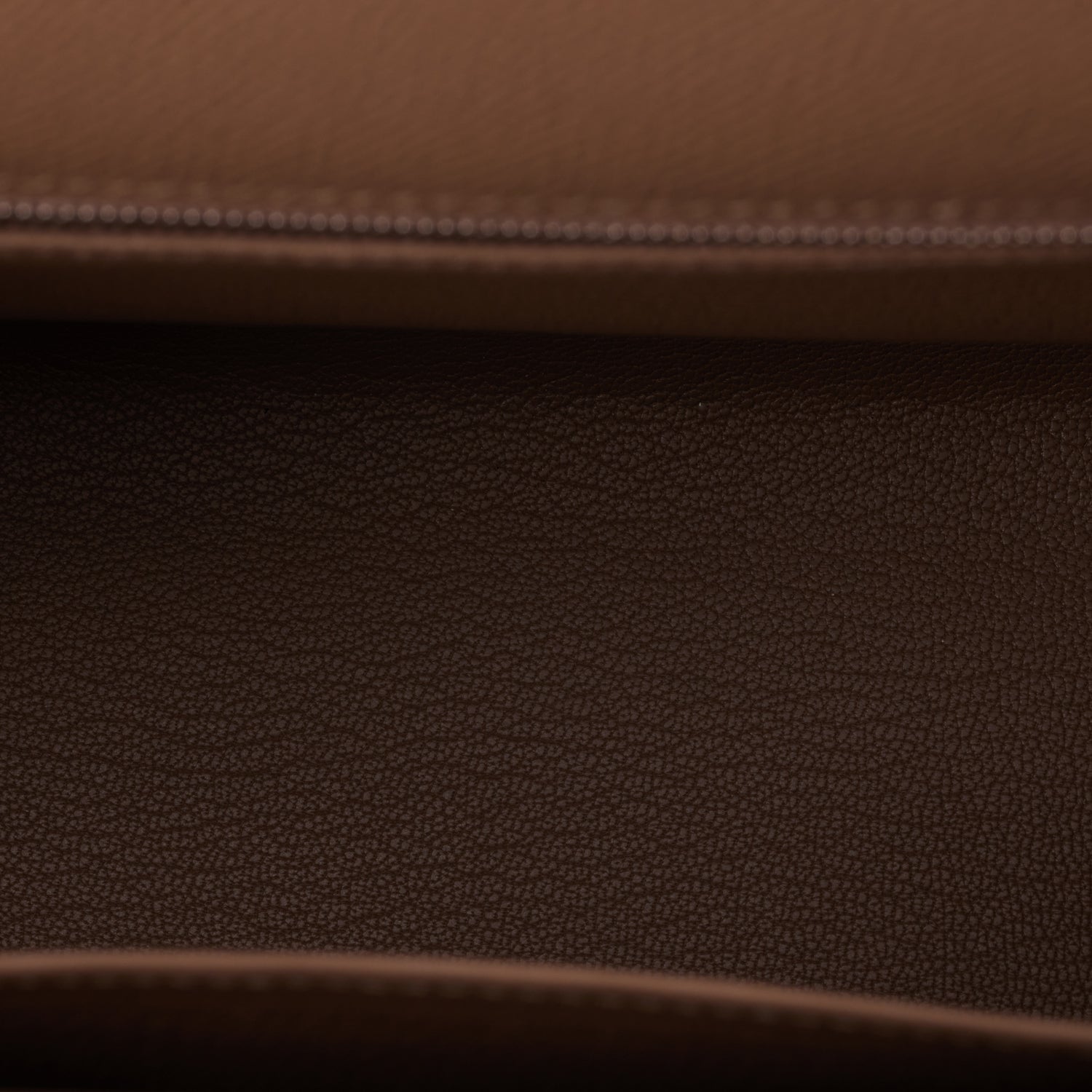 Hermes Kelly Sellier 25 Tri-Color Etoupe, Alezan and Biscuit Epsom Palladium Hardware