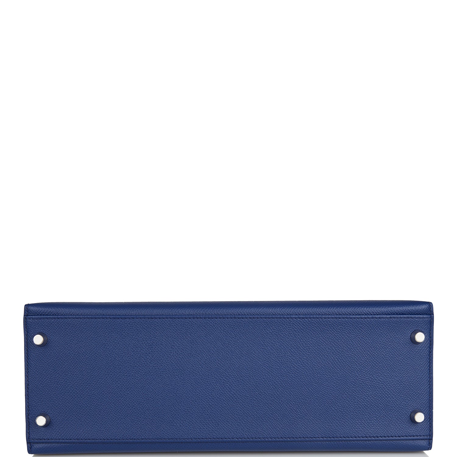 Hermes Kelly Sellier 32 Bleu Saphir Epsom Palladium Hardware
