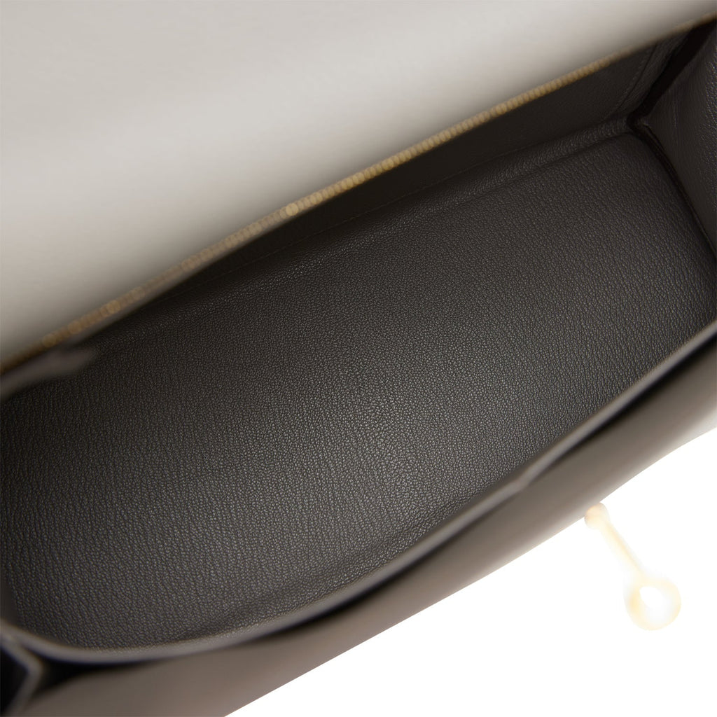 Hermes Kelly Retourne 32 Etain Togo Gold Hardware