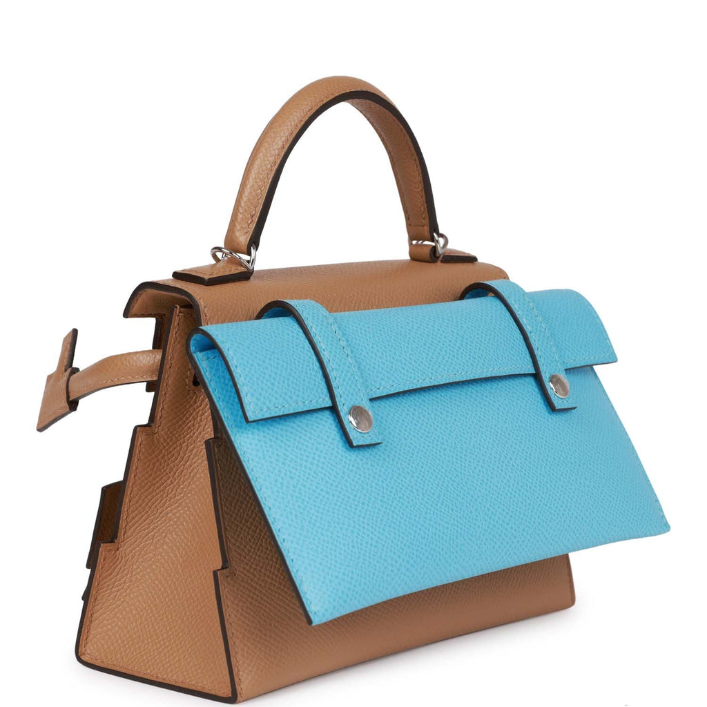 Hermes "Quelle Idolle" Picto Kelly Doll Chai Epsom Palladium Hardware - Payment 2