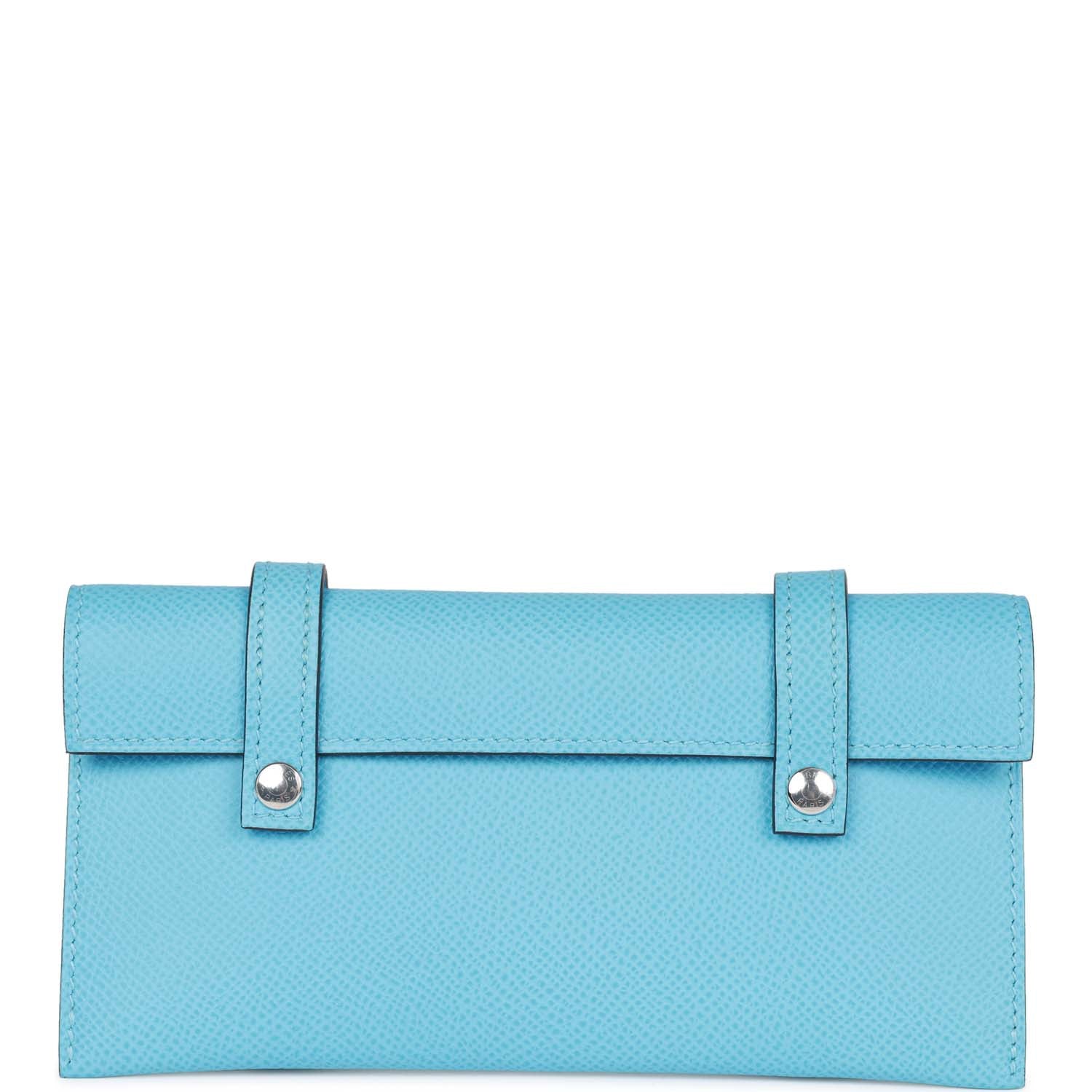 Hermes "Quelle Idolle" Picto Kelly Doll Chai Epsom Palladium Hardware - Payment 1