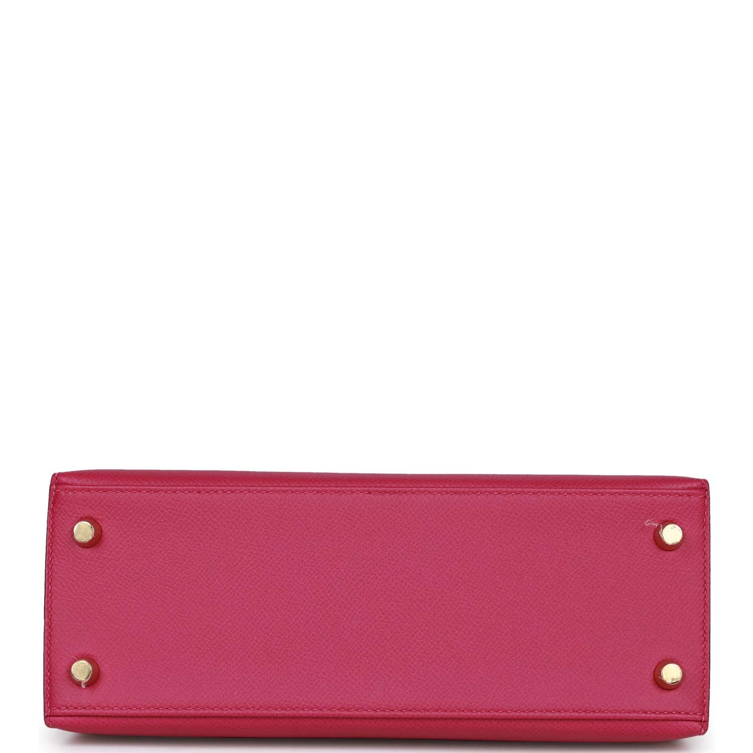 d Hermes Kelly Sellier 25 Rose Pourpre Epsom Gold Hardware