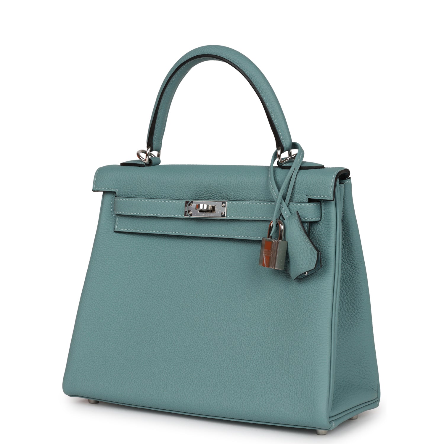 d Hermes Kelly Retourne 25 Ciel Togo Palladium Hardware