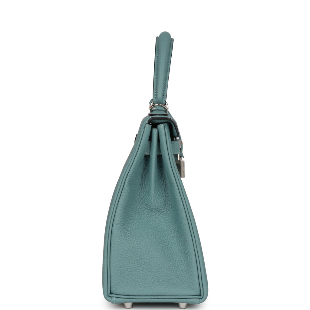 d Hermes Kelly Retourne 25 Ciel Togo Palladium Hardware