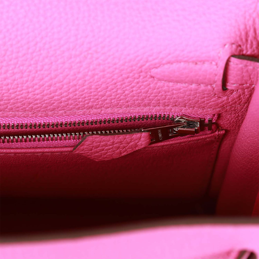 d Hermes Kelly Retourne 25 Magnolia Togo Palladium Hardware