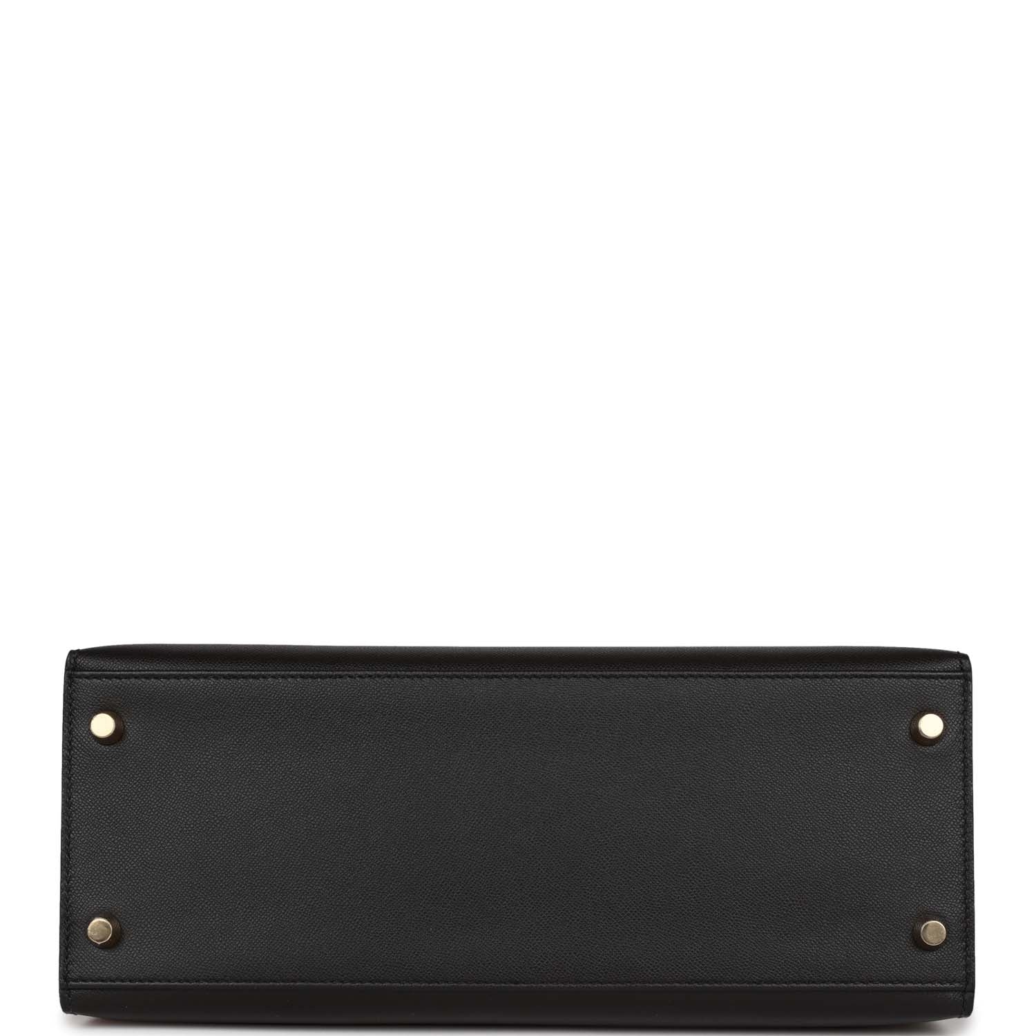 Hermes Kelly Sellier 28 Black Madame Gold Hardware