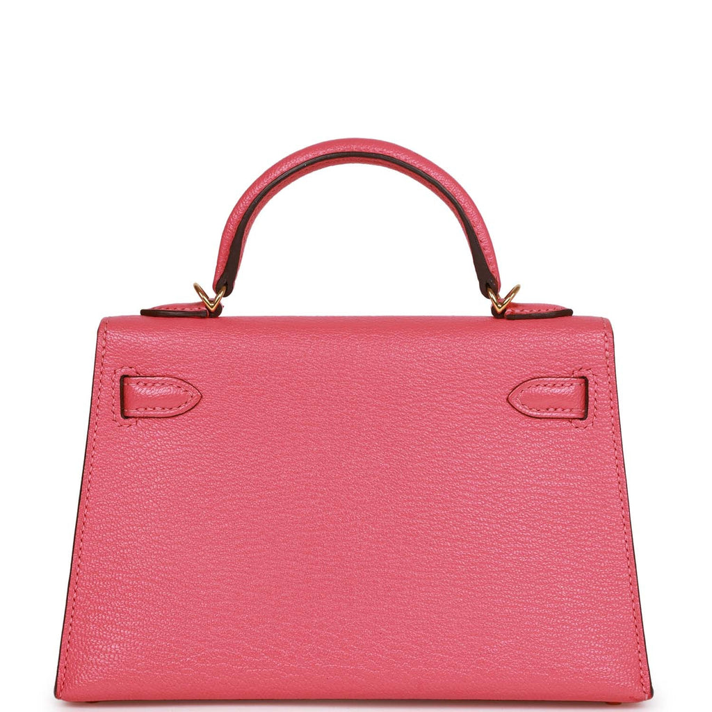 Hermes Kelly Sellier 20 Rose Lipstick Chèvre Gold Hardware