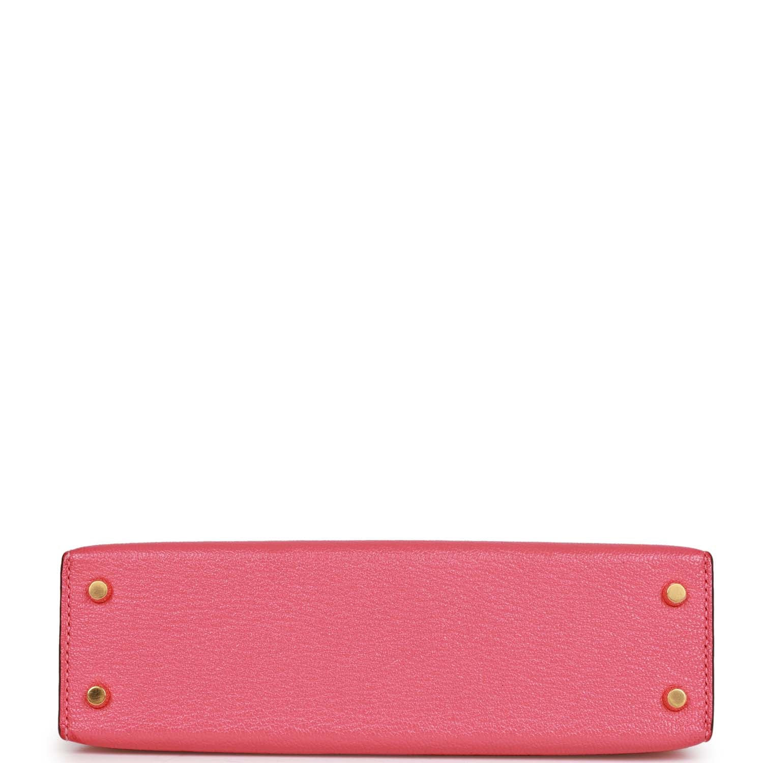 Hermes Kelly Sellier 20 Rose Lipstick Chèvre Gold Hardware