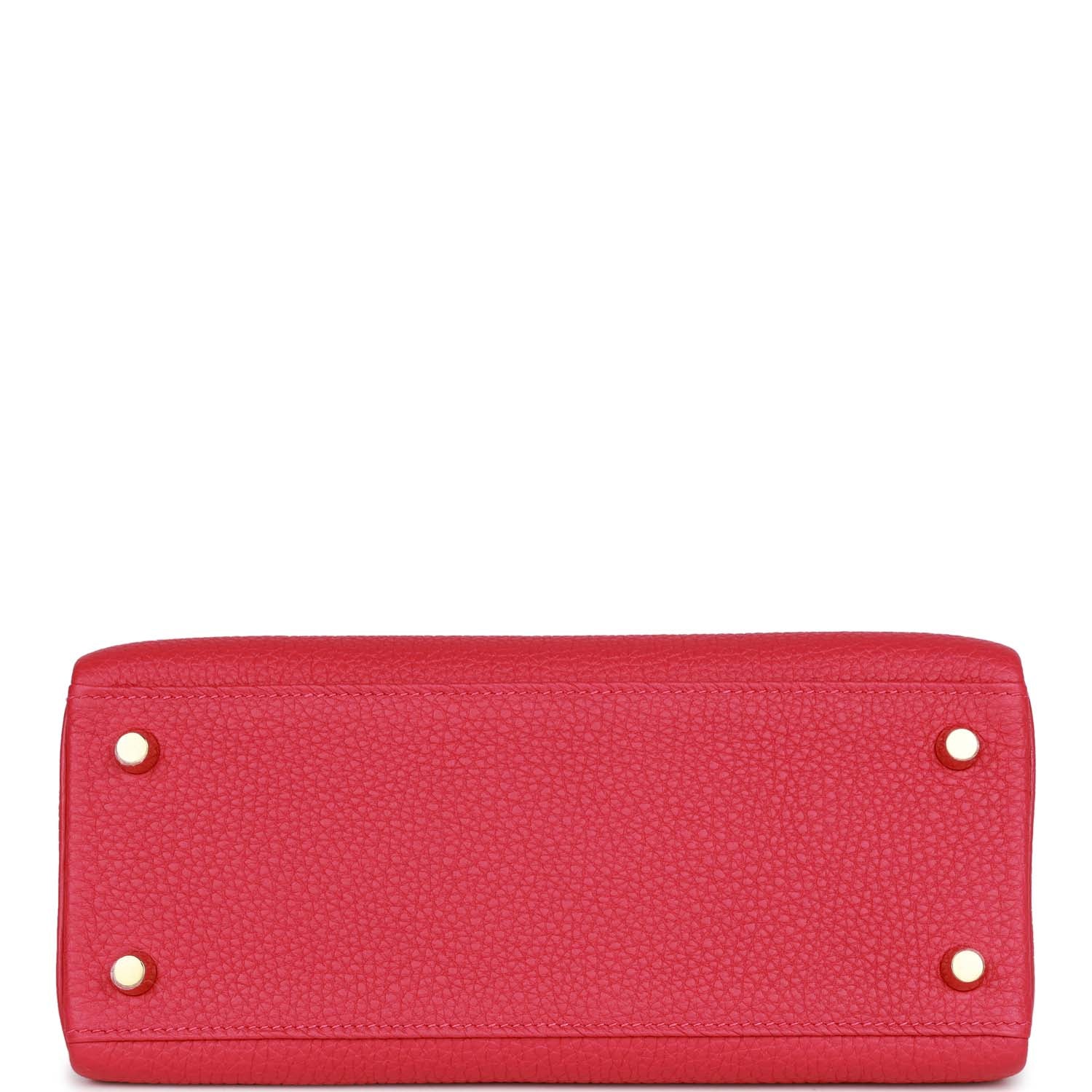 Hermes Kelly Retourne 25 Framboise Togo Gold Hardware