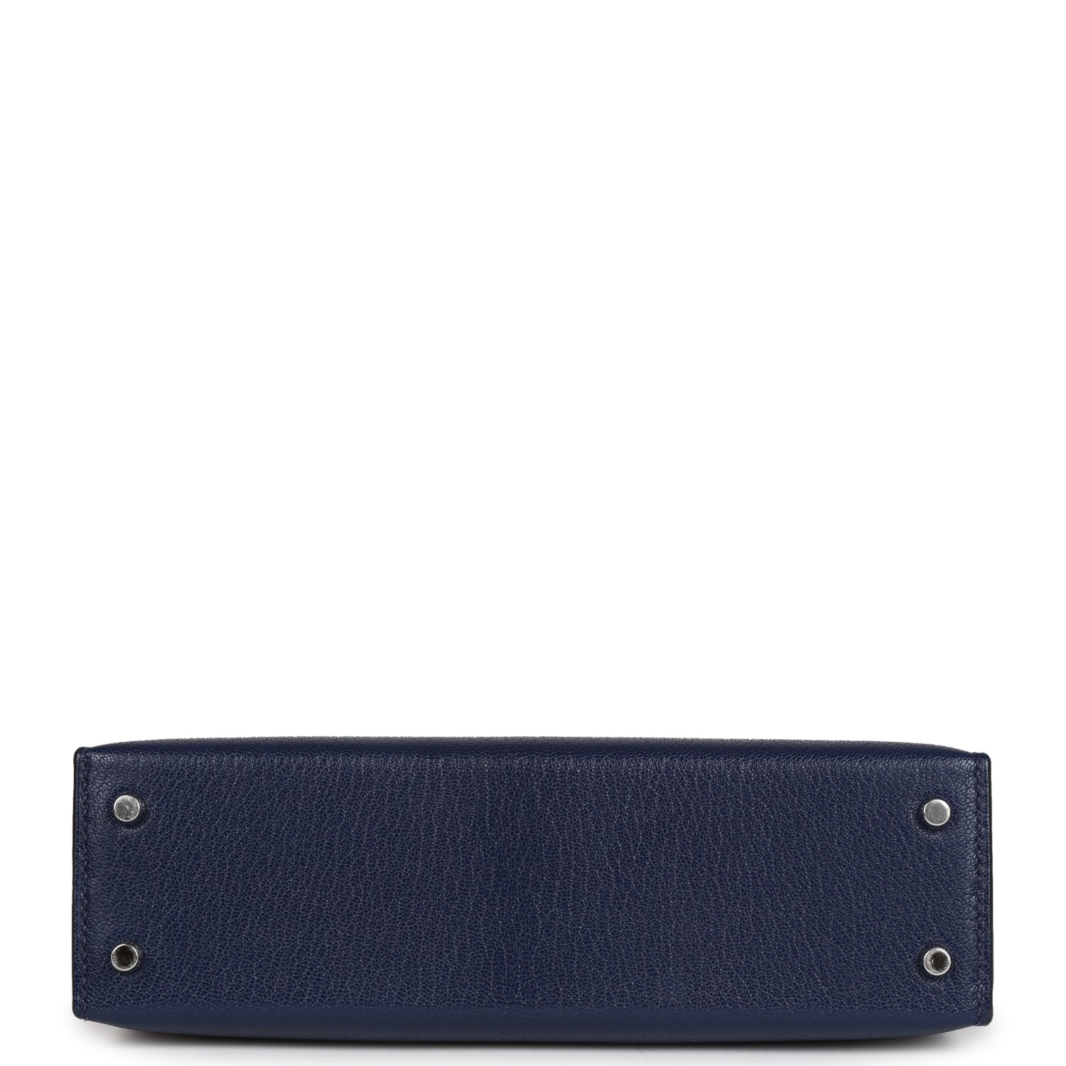 Hermes Kelly Sellier 20 Bleu Saphir Chevre Palladium Hardware