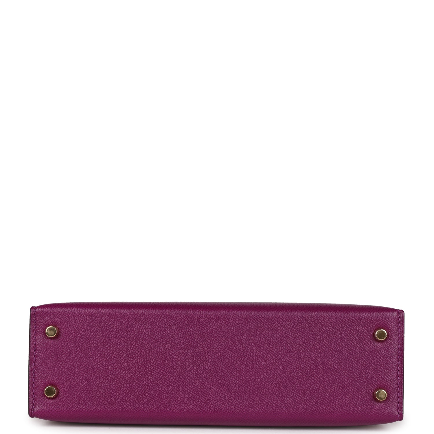 Hermes Kelly Sellier 20 Anemone Madame and Amethyst Shiny Alligator Touch Permabrass Hardware