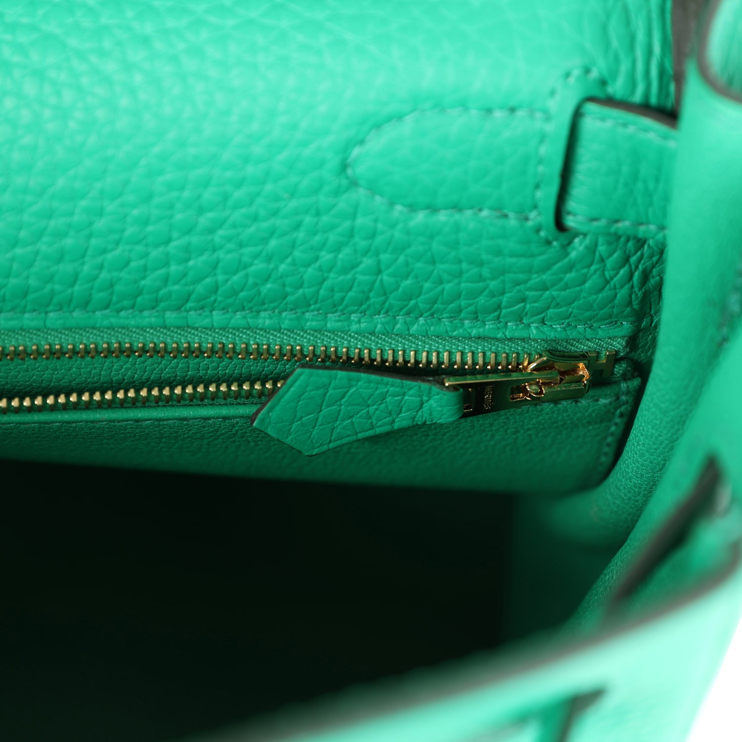 Hermes Kelly Retourne 28 Menthe Clemence Gold Hardware