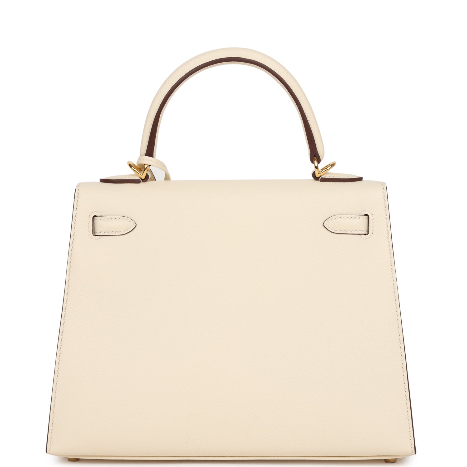 Hermes Kelly Sellier 25 Nata Epsom Gold Hardware