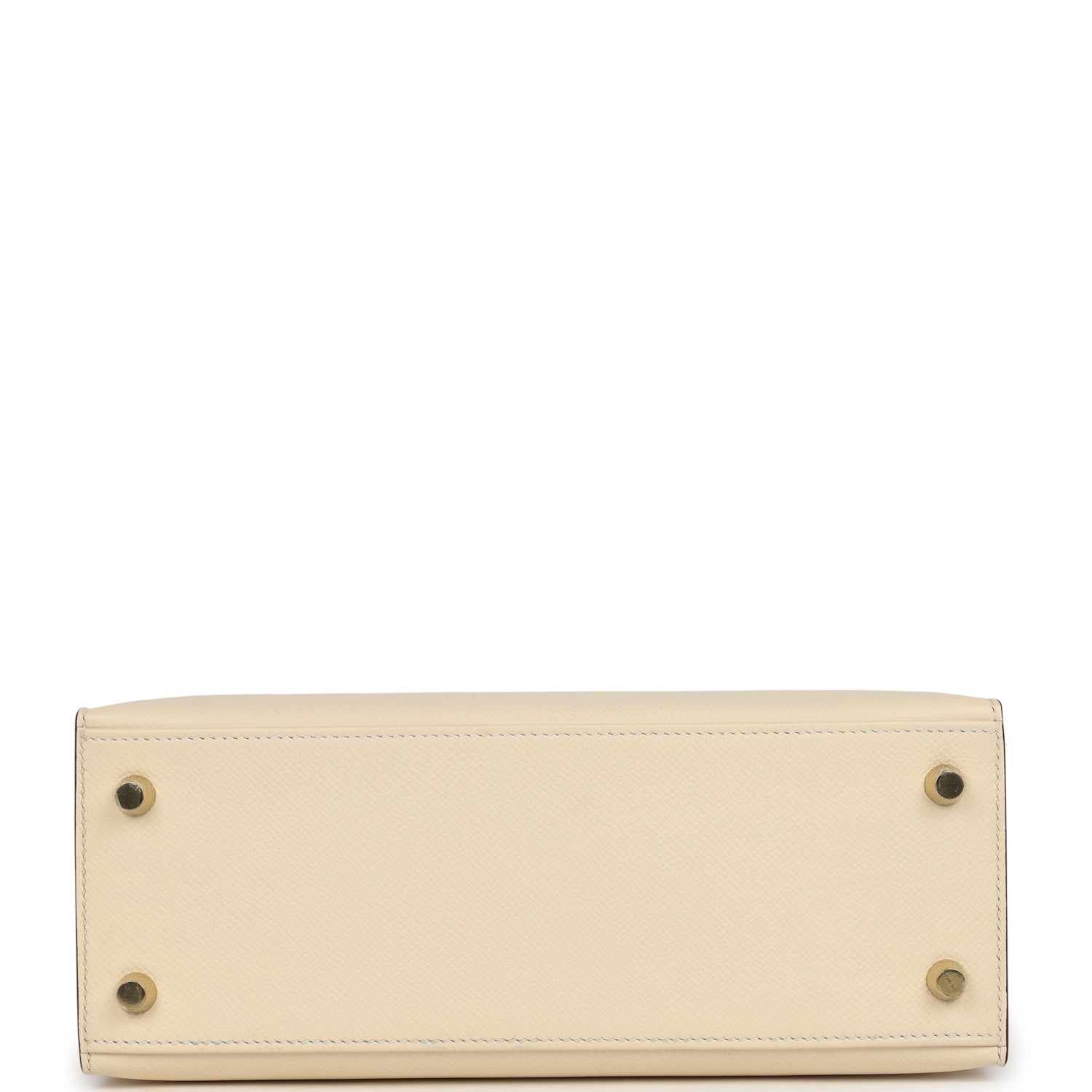 Hermes Kelly Sellier 25 Nata Epsom Gold Hardware