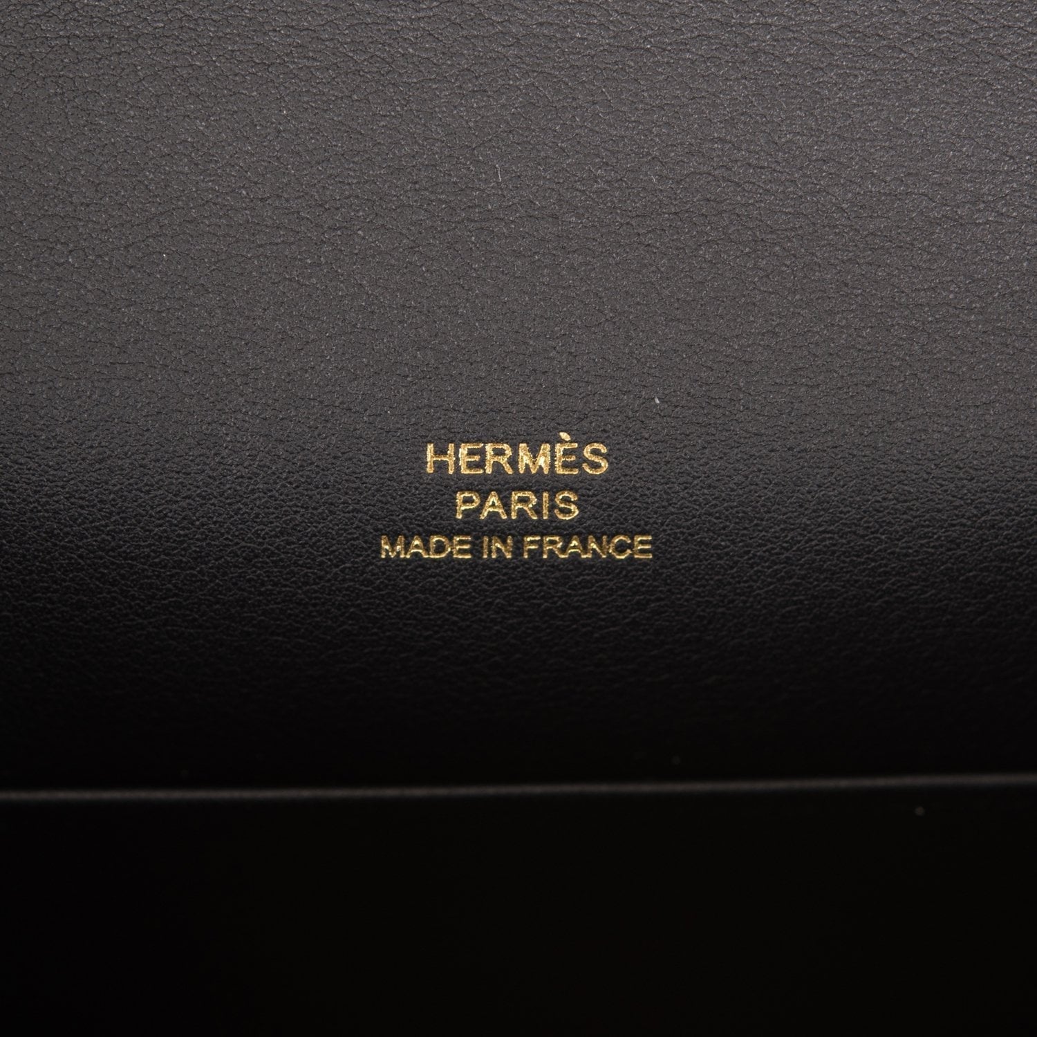 Hermes Kelly Pochette Black Swift Gold Hardware