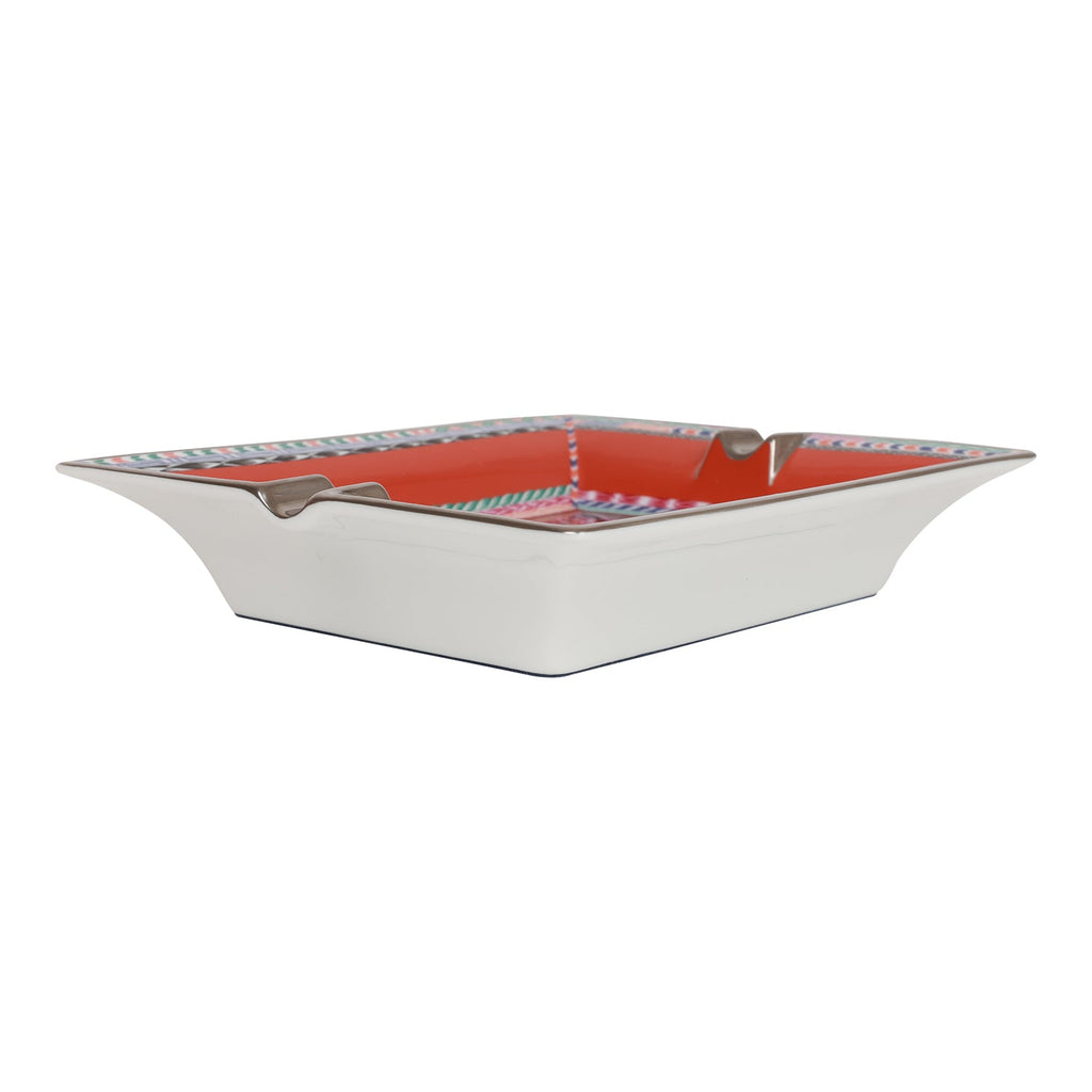 Hermes "Robe du Soir" Porcelain Ashtray