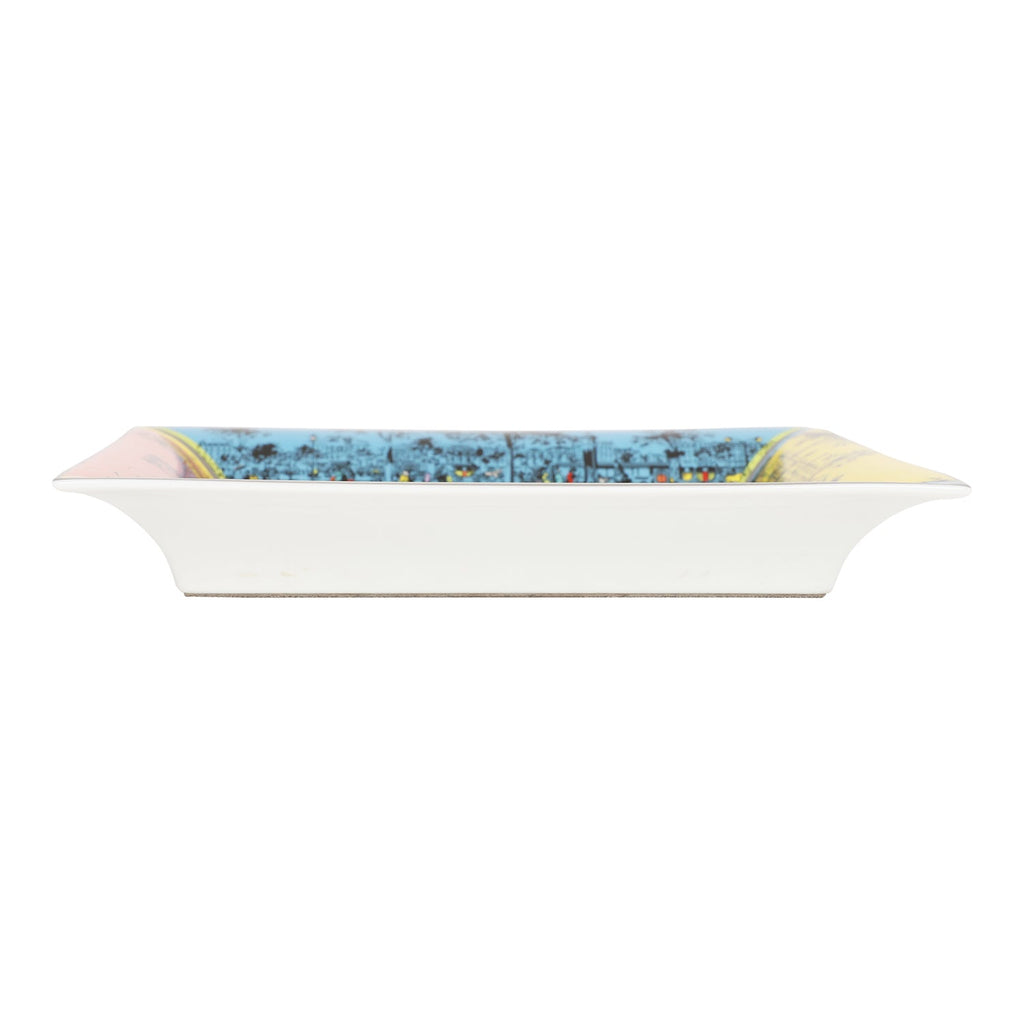 Hermes "L'Ombre des Boulevards" Porcelain Change Tray