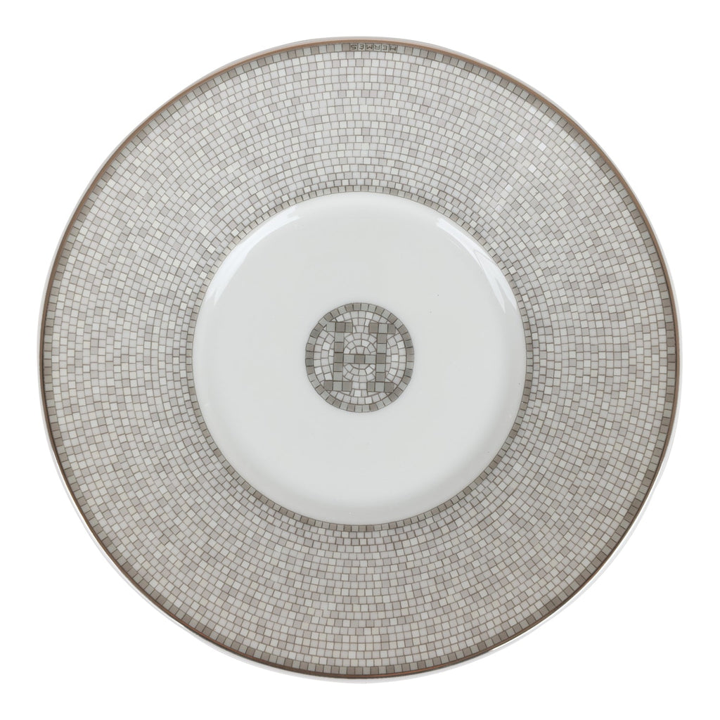 Hermes "Mosaique Au 24" Porcelain Tea Cup and Saucer Set