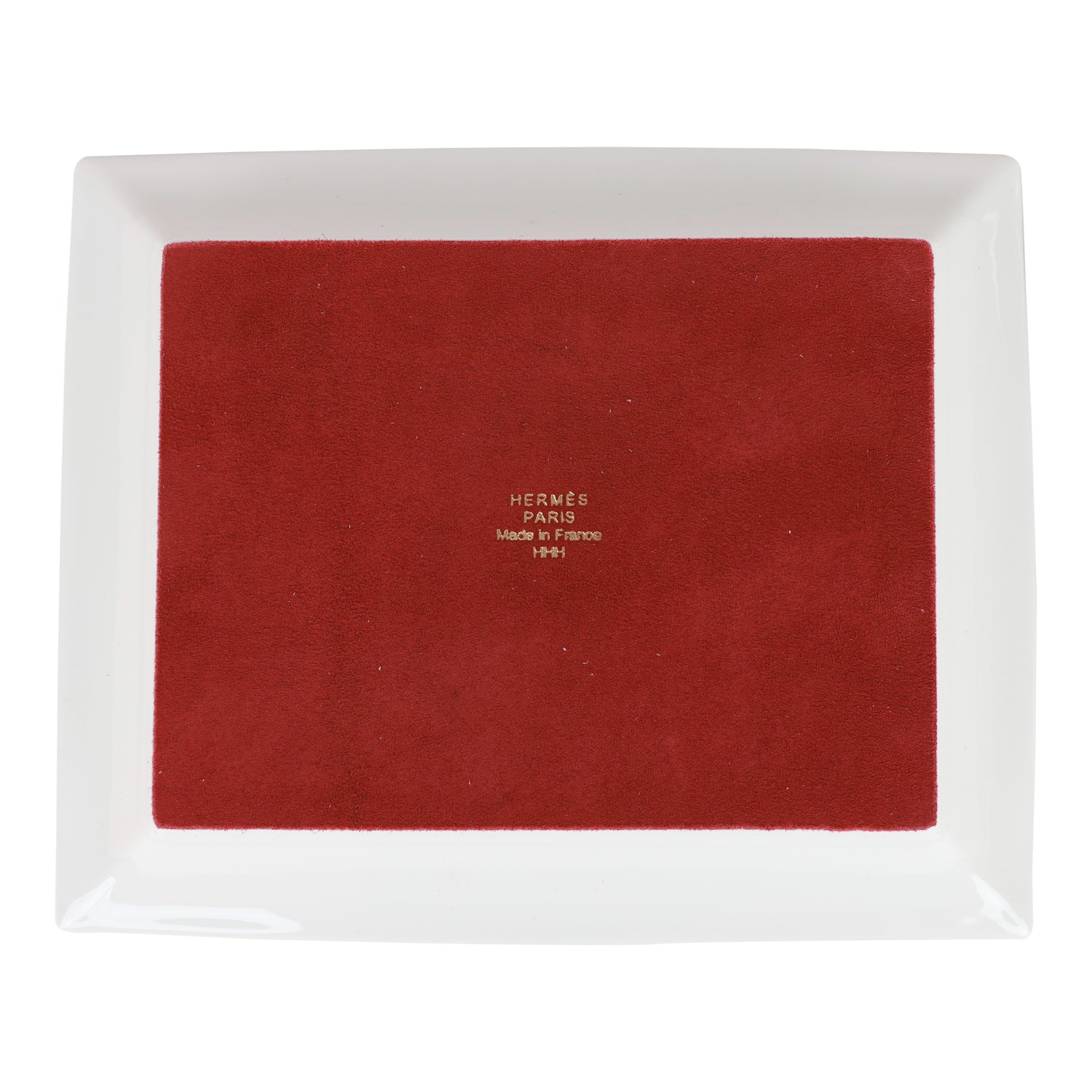 Hermes "H Electrique" Porcelain Change Tray