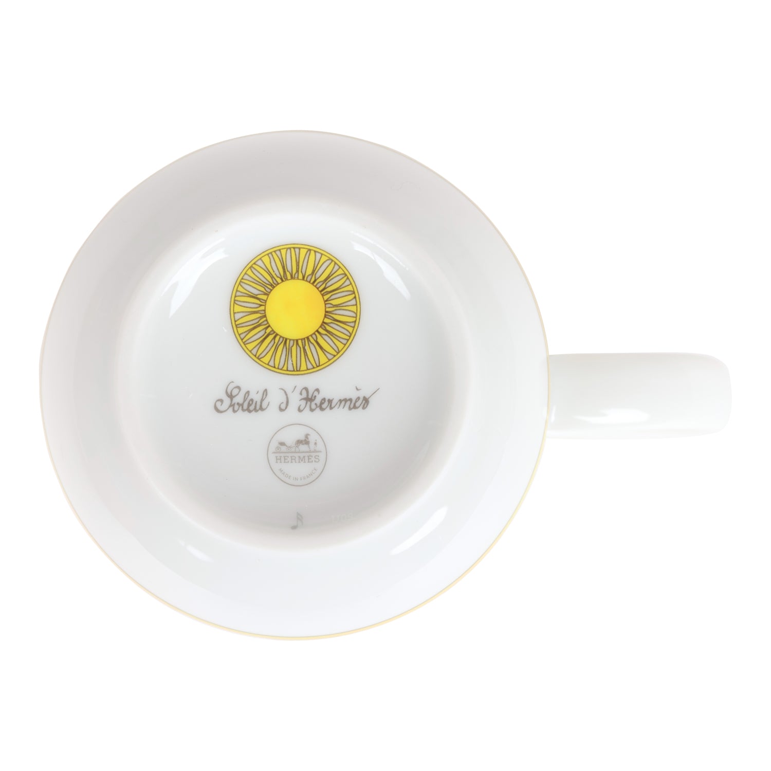 Hermes "Soleil D'Hermes" Porcelain Mug n°2