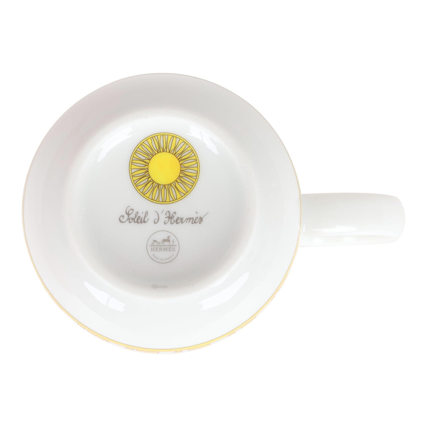 Hermes "Soleil D'Hermes" Porcelain Mug n°1