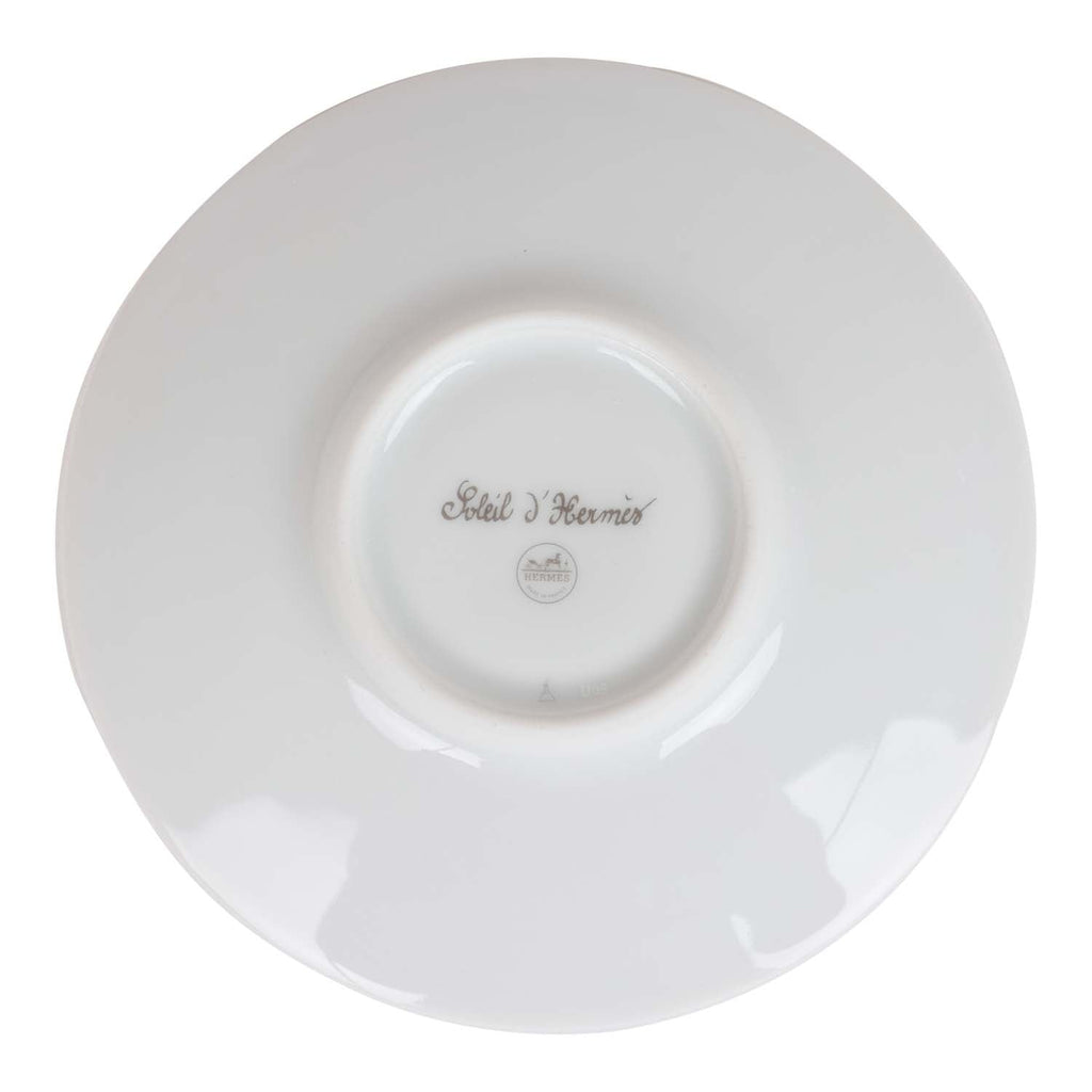 Hermes "Soleil D'Hermes" Coffee Cup and Saucer Set