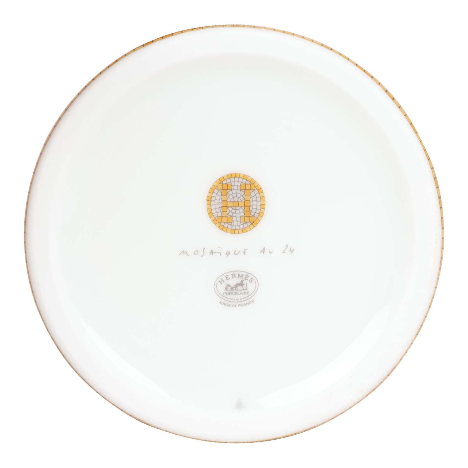 Hermes "Mosaique Au 24" Gold Creamer