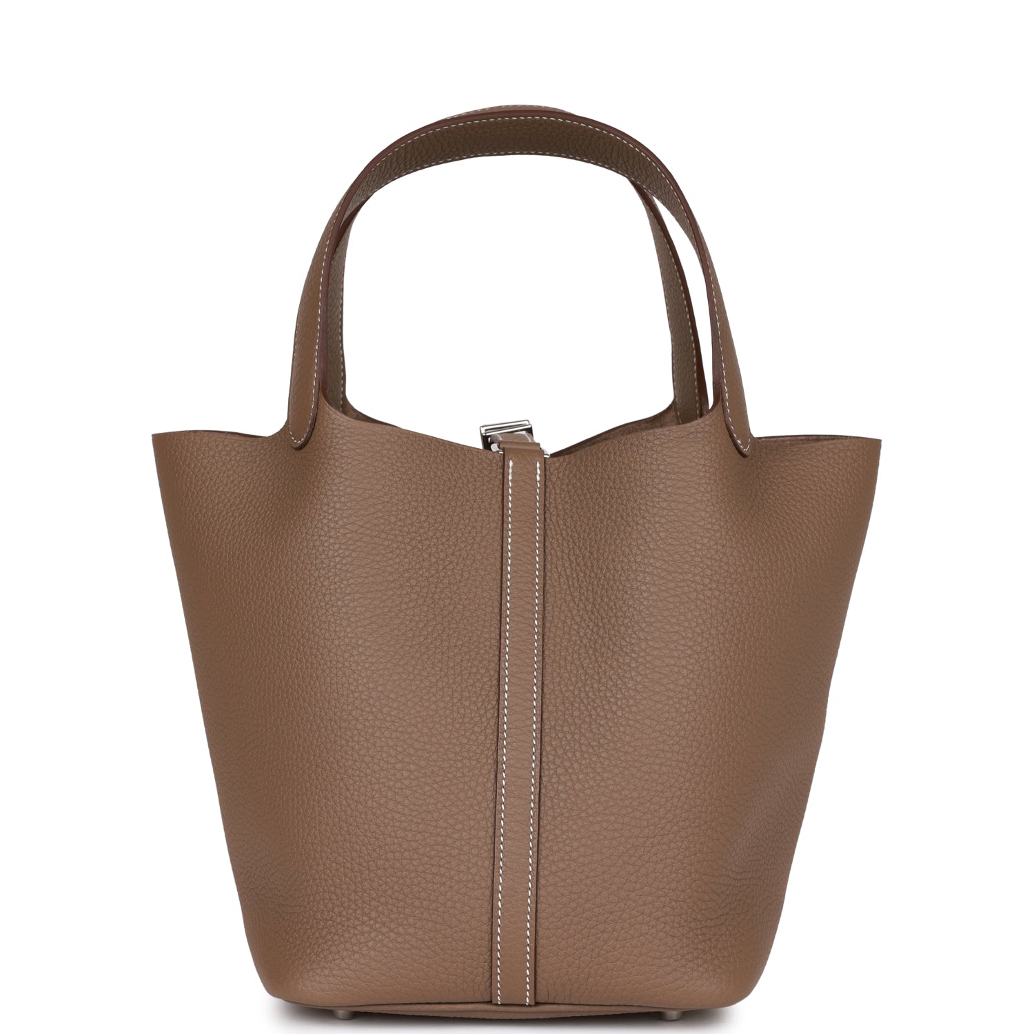 Hermes Picotin Lock 22 Etoupe Clemence Palladium Hardware