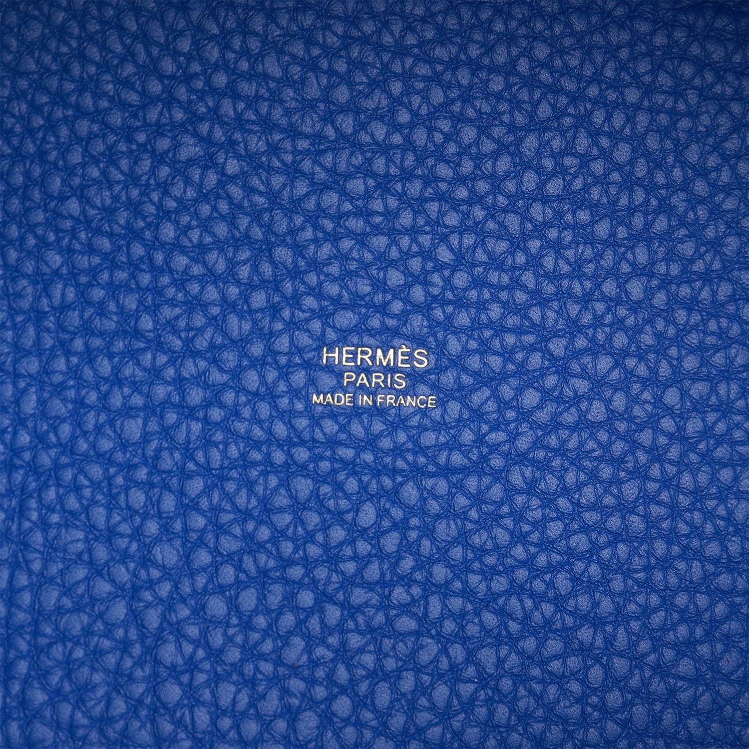 Hermes Picotin Lock 18 Bleu Royal Clemence Gold Hardware