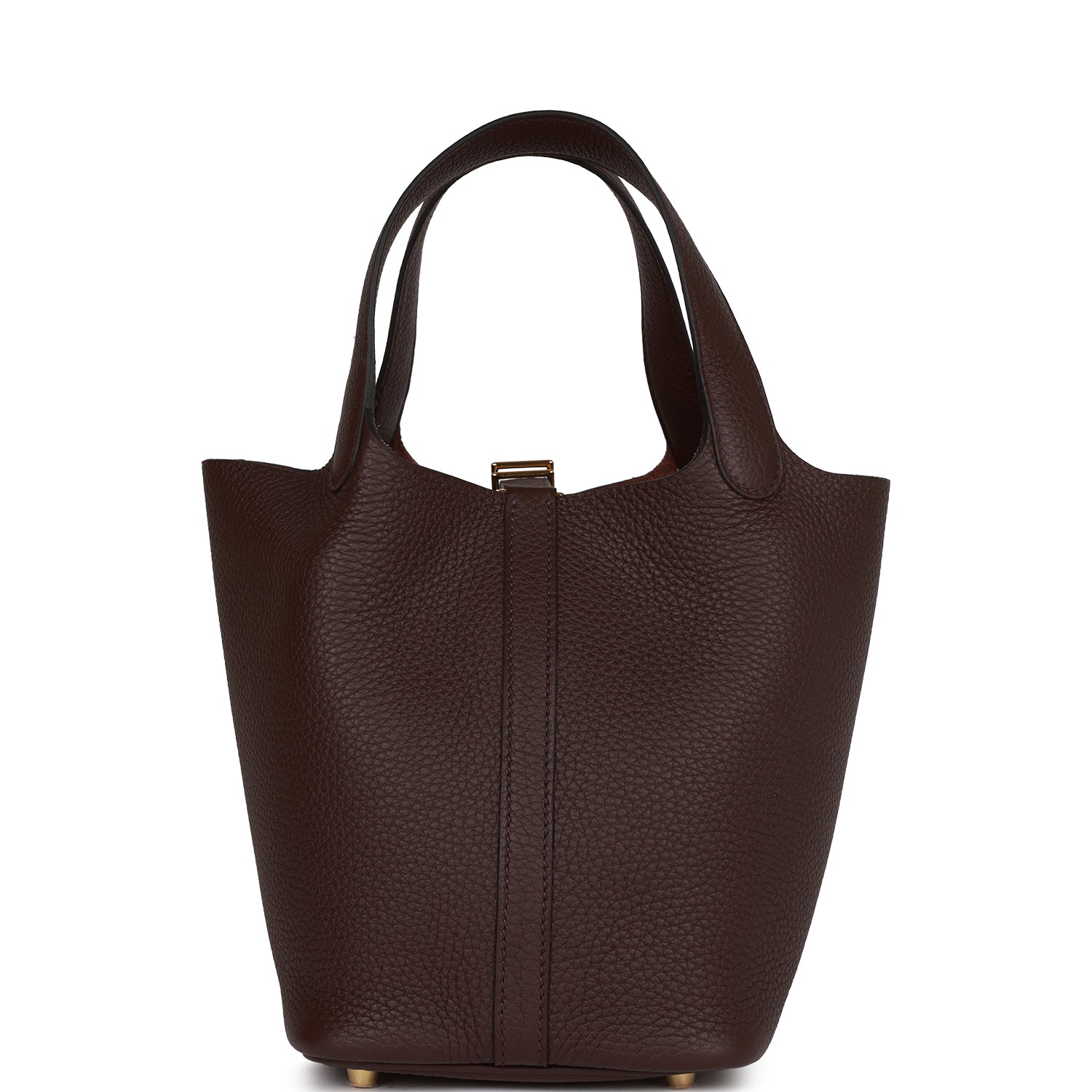 Hermes Picotin Lock 18 Rouge Sellier Clemence Gold Hardware