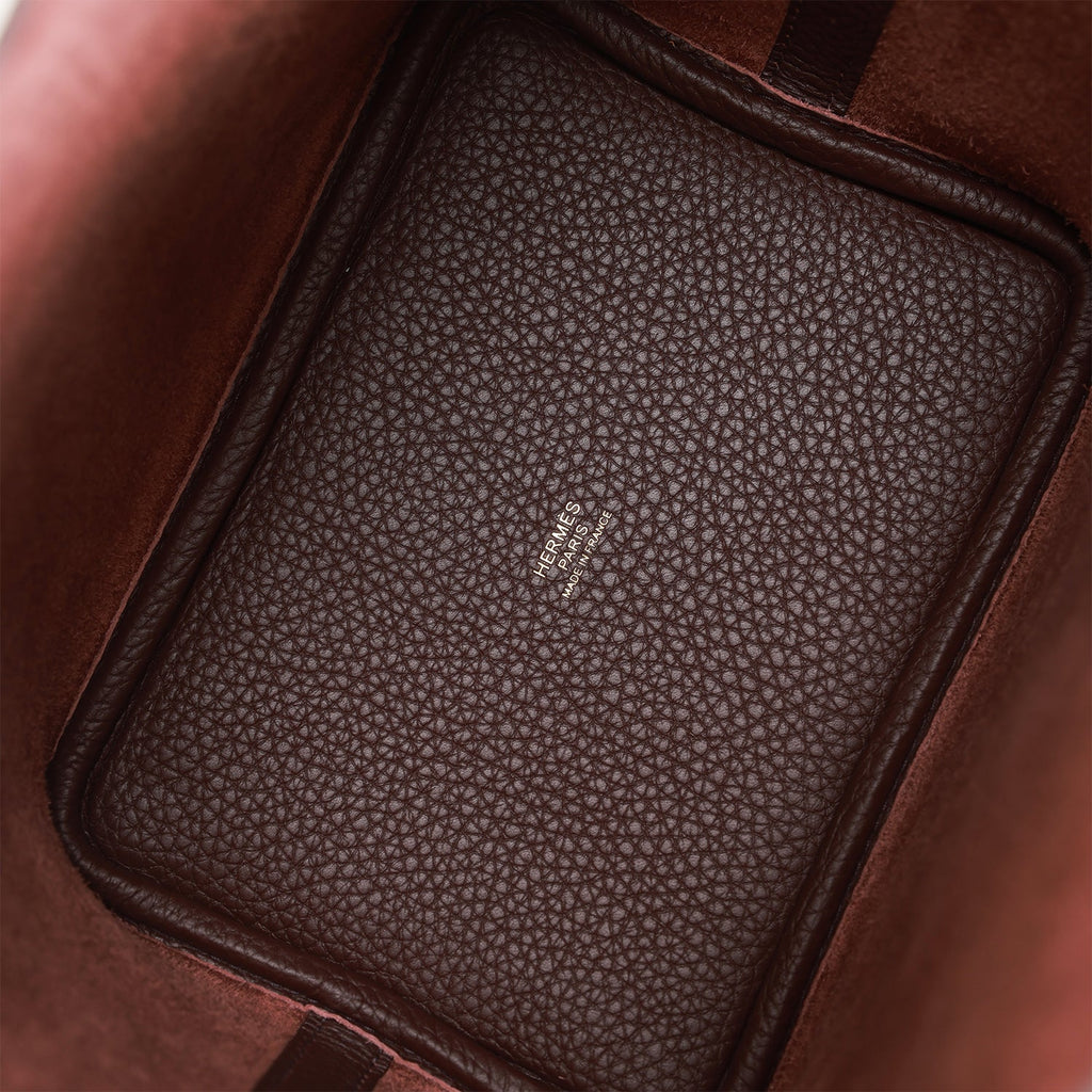 Hermes Picotin Lock 18 Rouge Sellier Clemence Gold Hardware