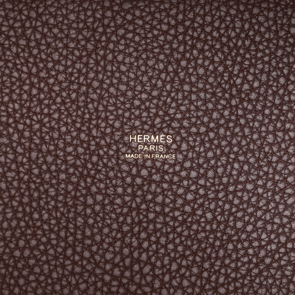 Hermes Picotin Lock 18 Rouge Sellier Clemence Gold Hardware