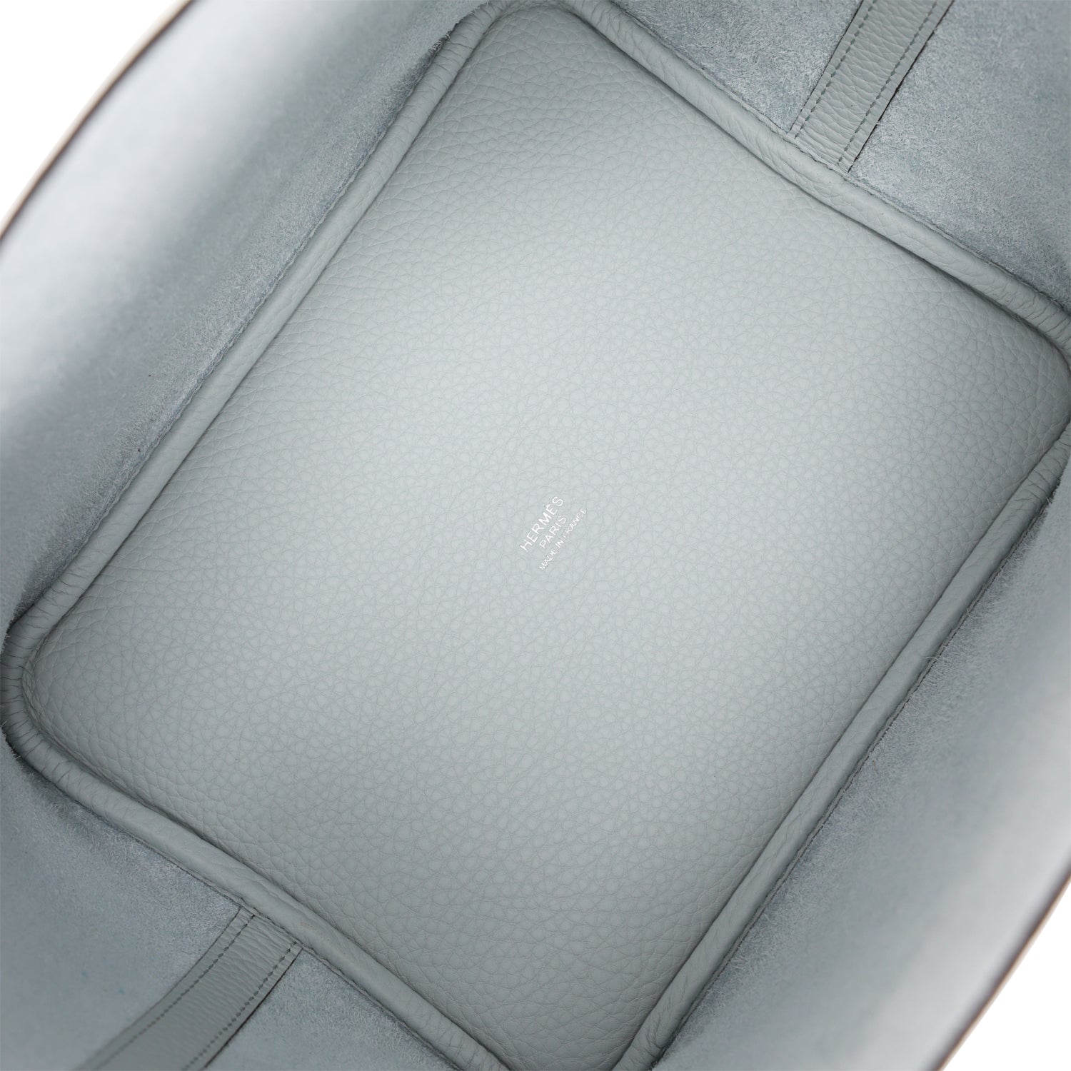 Hermes Picotin Lock 22 Bleu Pale Clemence Palladium Hardware