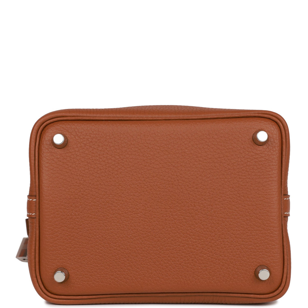 Hermes Eclat Picotin Lock 18 Gold Clemence Palladium Hardware