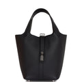 Hermes Picotin Lock 18 Caban Clemence Palladium Hardware
