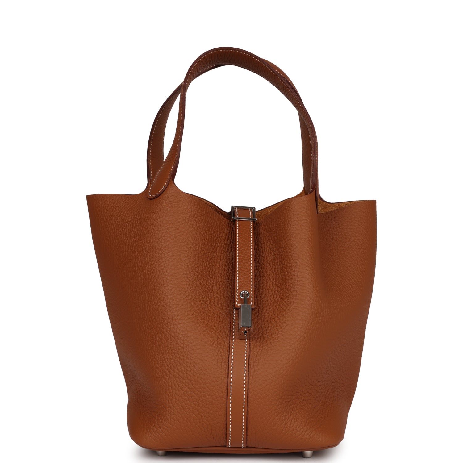 Hermes Picotin Lock 22 Gold Clemence Palladium Hardware