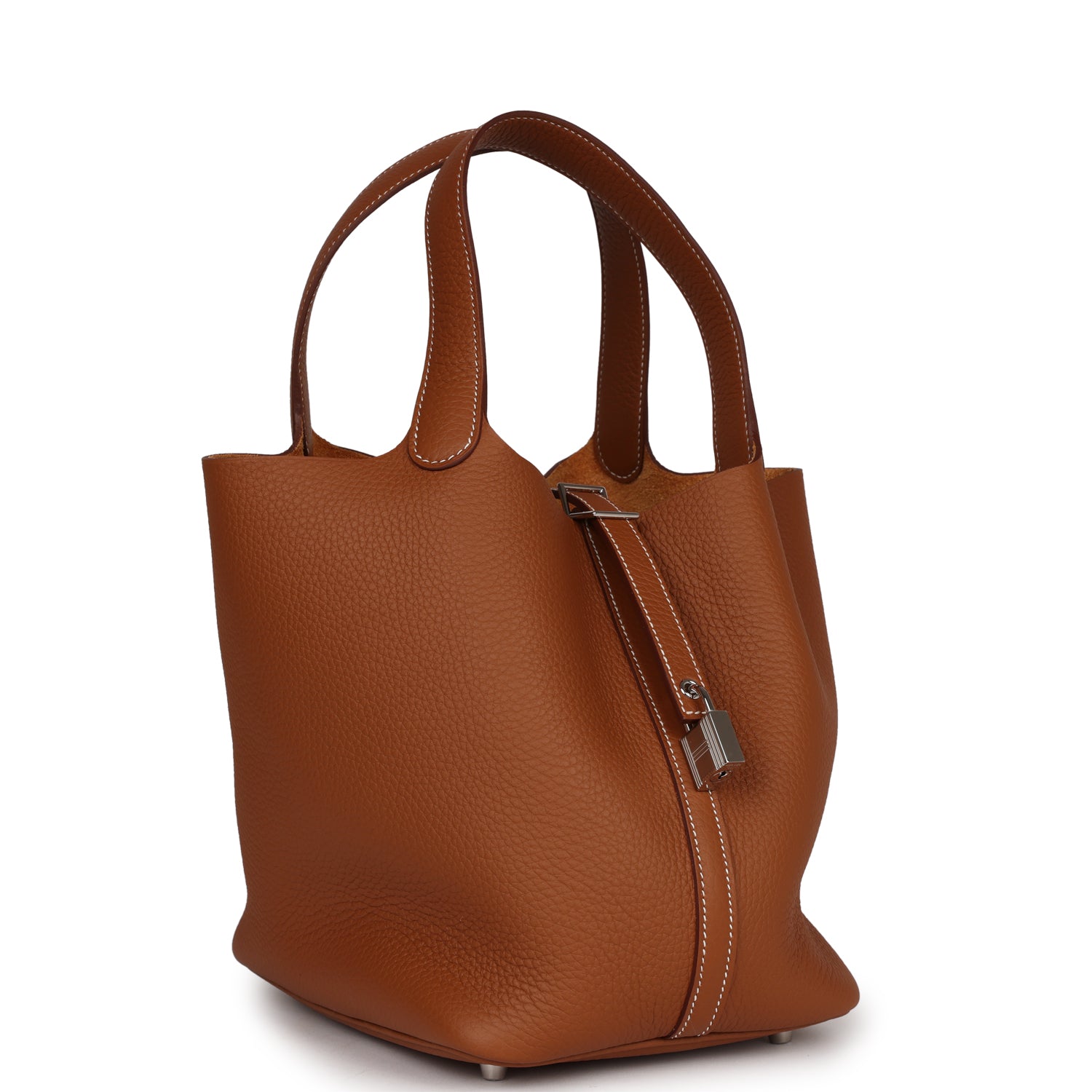 Hermes Picotin Lock 22 Gold Clemence Palladium Hardware